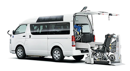 車椅子2基乗車/ハイエース